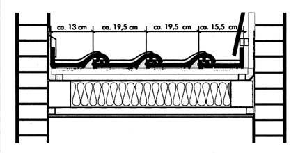 In geen geval mogen de gevelpannen of dubbele welpannen gemorteld of dichtgevoegd worden. 3.6.3.1 Met gevelpan Zie Fig. 5 en Fig. 6. 3.6.3.2 Met dubbele welpan Zie Fig.