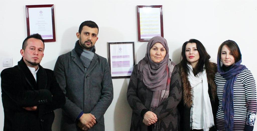 Samenwerken Stichting Ariana werkt nauw samen met partnerorganisatie ECW, het Empowerment Center for Women in Kabul.