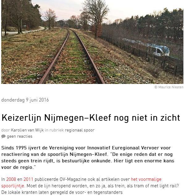 Uitgebreide publicatie in