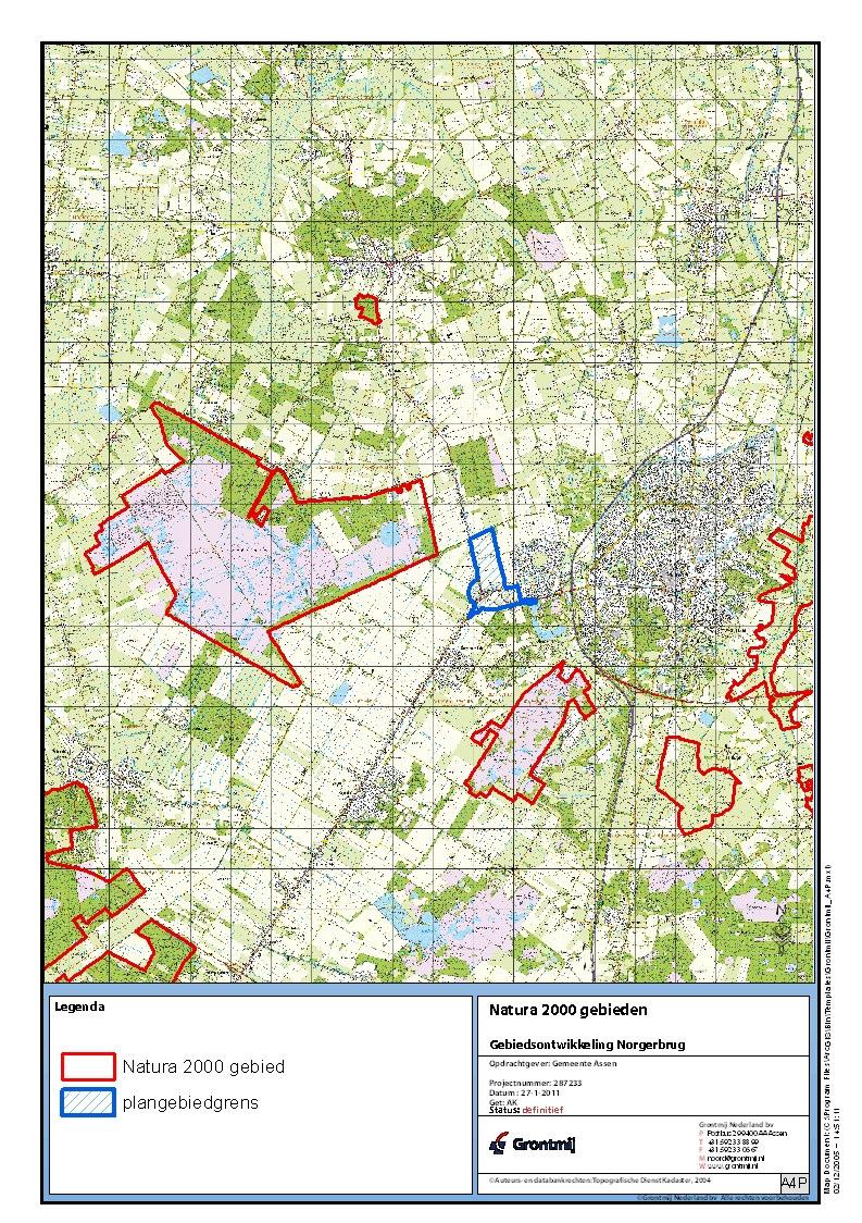 Wettelijk kader De begrenzing als Natura 2000- gebied komt vrijwel overeen met de begrenzing van het voormalig Beschermd Natuurmonument.
