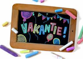 Schooljaar 2016-2017 Kerstvakantie 26-12-2016 t/m 06-01-2017 Voorjaarsvakantie 27-02-2017 t/m 03-03-2017 Goede Vrijdag 14-04-2017 Pasen 17-04-2017 t/m 17-04-2017 Meivakantie 24-04-2017 t/m 28-04-2017