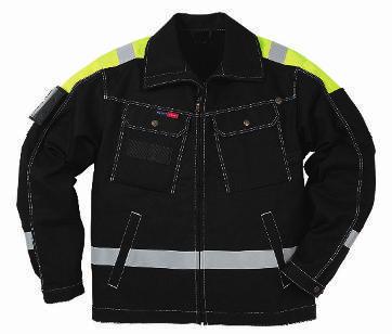 EN 471 100279 HI-VIS FAS BROEK KLASSE 1 Voorgevormde knieën/met CORDURA verstevigde kniezakken met opening