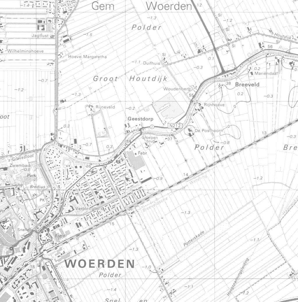 Nieuwbouwlocaties, bedrijventerrein en rotonde in de polder Breeveld, gemeente Woerden; een Aanvullende - een veldkartering, bestaand uit een oppervlaktekartering en een karterend booronderzoek met