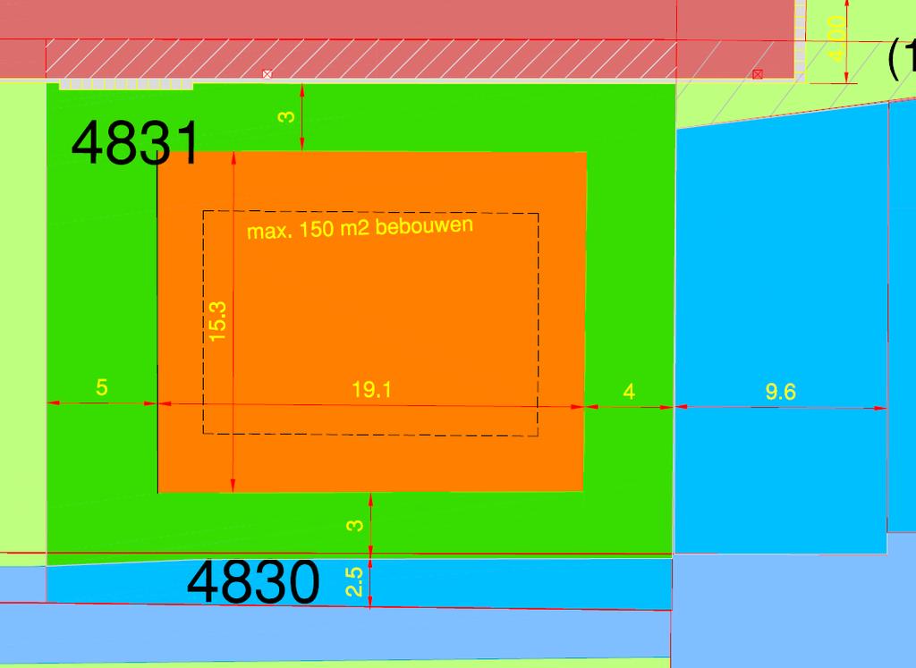 Kavelnummer : 4831 Uitgeefbaar: Adres : Boezemlaan 19a, Bosko