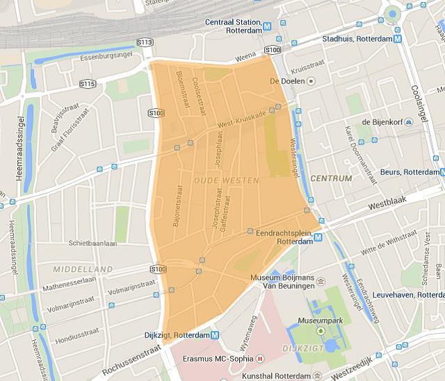 Nieuwe toekomstige bouw- en ontwikkelplannen Op dit moment is er een ontwikkeling in proces op de hoek Nieuwe Binnenweg/Mathenesserlaan, het gaat hier om de panden achter het Westerpaviljoen waar