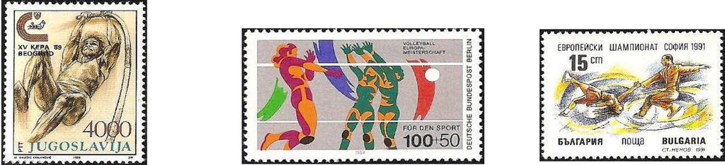 8e. EK Voetballen in Duitsland van 10-25 juni 1988 18-2-1988 DUITSLAND 1353 60 + 30 Pf. Computerafbeelding voetballers 1,50 1,20 9-6-1988 ROEMENIE 4449 3 L.