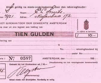 Op zijn conto staat ook de eerste klantenbetaalkaart, in 1927 ontwikkeld in nauwe samenwerking met modezaak Gerzon in de Kalverstraat.