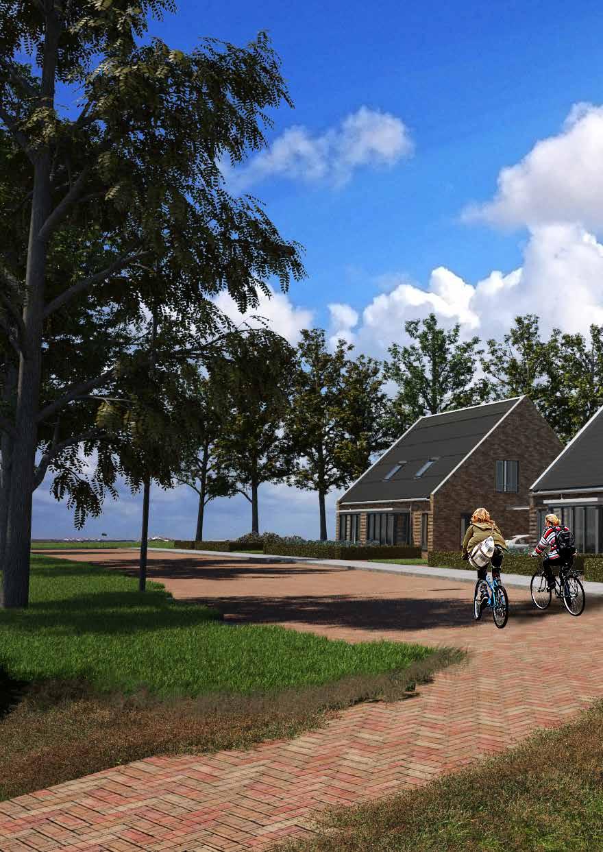 De woningen die we hebben ontworpen voor de Woeste