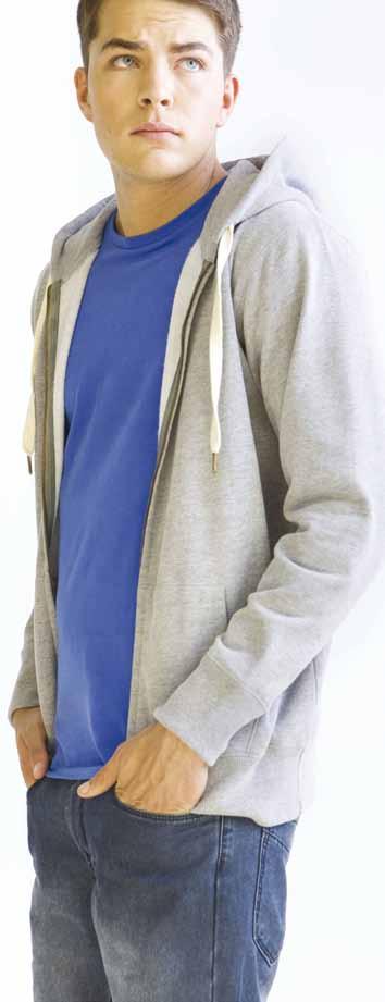 Kids 338 Sweat Shirts (Hooded Jackets) P83 M83 Men s Superstar Zip Through Hoodie 80% Katoen /20% Polyester 330 g/m² S - XXL Melange Swiss S - XL Burgundy Charcoal Grey Mélange Cobalt Blue Mantis
