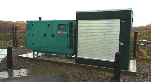Er zijn ook nog 10 generatorsets van het type C22-C150 D5 in de havens van Salerno en Napels geïnstalleerd.