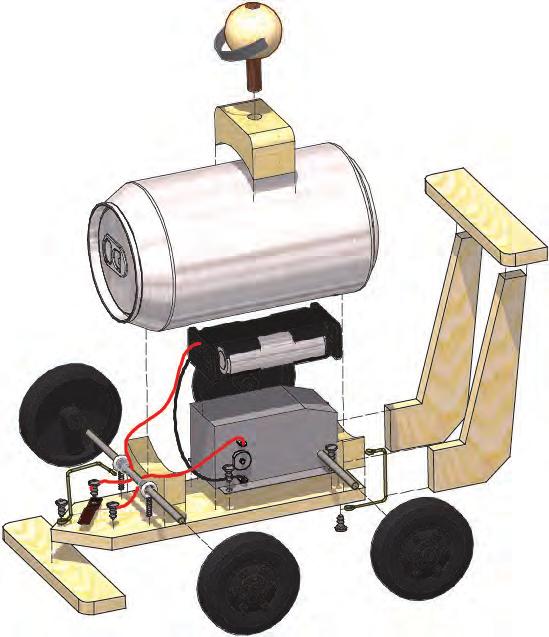 e bouwinstructies: P O 1. xplosietekening: Verschaf jezelf een overzicht. it bouwpakket is ons eerste recycling bouwpakket.