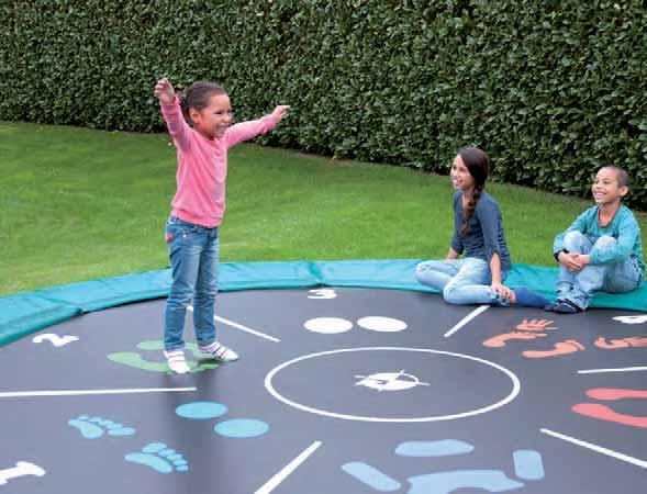 Dit is de eerste InGround trampoline waar een safety net op past.