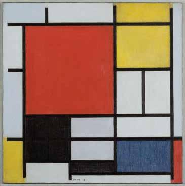 Piet Mondriaan: Kunst, dansen en sjansen In primaire kleuren; en horizontalen en verticalen Op jonge leeftijd wordt al duidelijk dat Piet Mondriaan (1872-1944) een groot talent heeft voor tekenen.