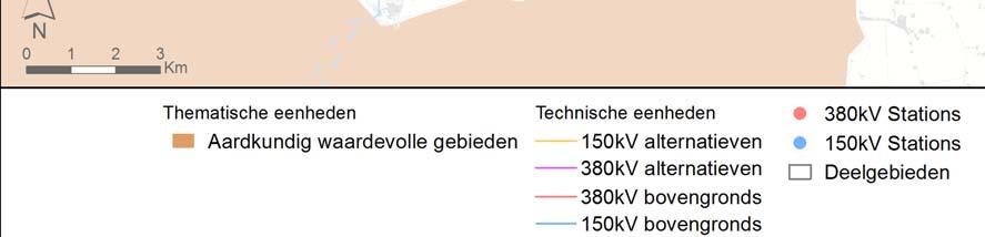 Afbeelding 57 Aardkundige waarden in Deelgebied 1.