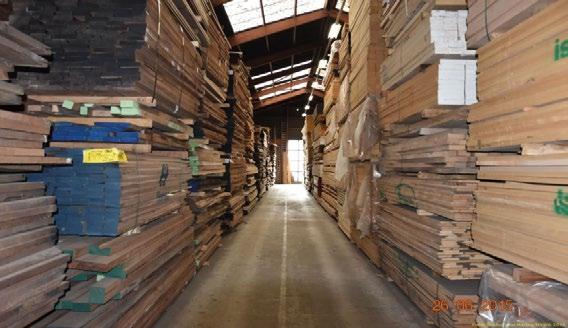 Foto 8.5 edrijf met import van loofhout uit Noord Amerika. 8.4.5 Schors van Pinus uit Portugal Conform EU regelgeving is de monitoring voor schors van Pinus uit Portugal in 2016 voortgezet.