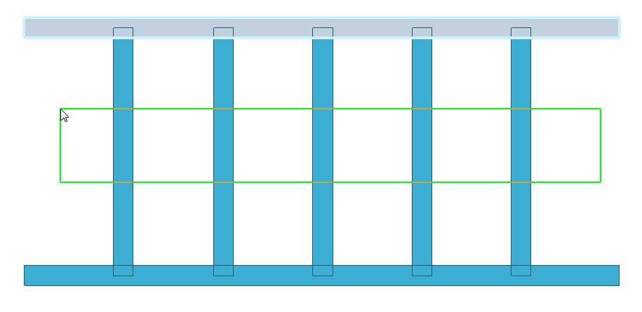 Klik op het tabblad Staal op het commando Lassen > Las tussen onderdelen maken. 2.