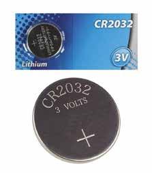 Afmetingen: H 3mm, diam. 24,5mm Geschikt voor o.a. 5802EU Lithium batterij Type CR2032M T.