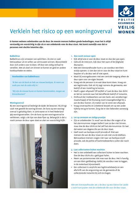 in uw woning Senioren en