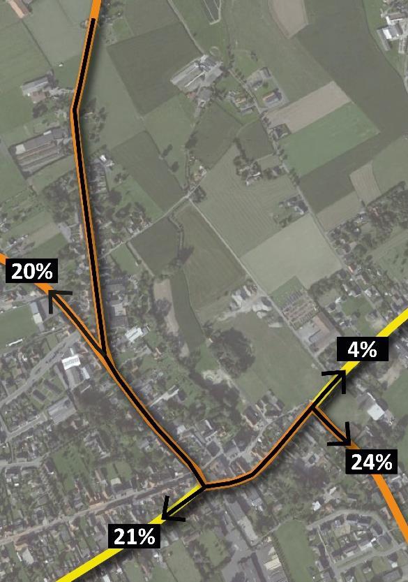 Het drukste spitsuur op vrijdag bevindt zich tijdens de ochtendspits tussen 8.00 en 9.00 uur 