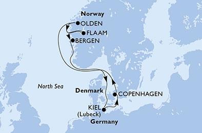 Programma & vaarroute 1 zaterdag, 09 juni 2018 Kiel, Duitsland 2 zondag, 10 juni 2018 Kopenhagen, Denemarken 3