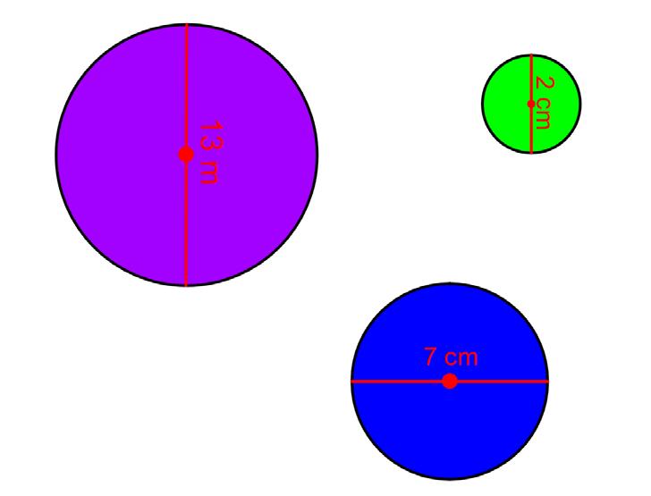 35. Bereken de oppervlakte van de cirkel.... 36. a. Bereken de oppervlakte van de rode cirkel.. b.