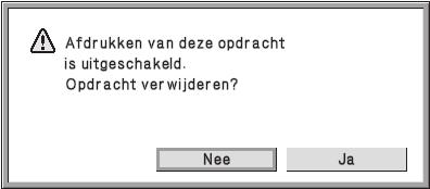 Wanneer de gegevensbeveiligingskit is geïnstalleerd Vertrouwelijke bestanden van de functie afdruk vasthouden Als driemaal achtereen een foutief wachtwoord wordt ingevoerd voor een bepaald