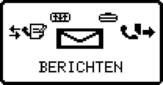 LEZEN / MAKEN / SERVICECENTRUM REGIO INFO? VOORKEUREN? Berichten Kies BERICHTEN in het hoofdmenu om opties voor het maken, zenden en lezen van berichten (SMS) te laten zien.