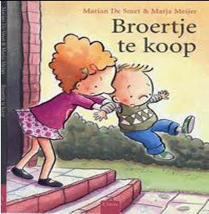 Broertje te koop van Marian de Smet en Marja Meijer Thema: Gezin,Jaloezie Loes is haar broertje zat, hij loopt in de weg en pakt haar speelgoed af.