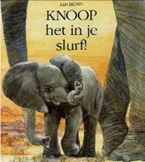 Hij gaat steeds harder en harder lopen. Als Meneer Paard plotseling stopt, vliegen alle dieren door de lucht en belanden in de hooiberg.