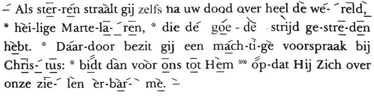 DonDerDag in De eerste week Eer... Nu en... theotokion: in Het zesde UUr tropaar Van De Profetie Eer.