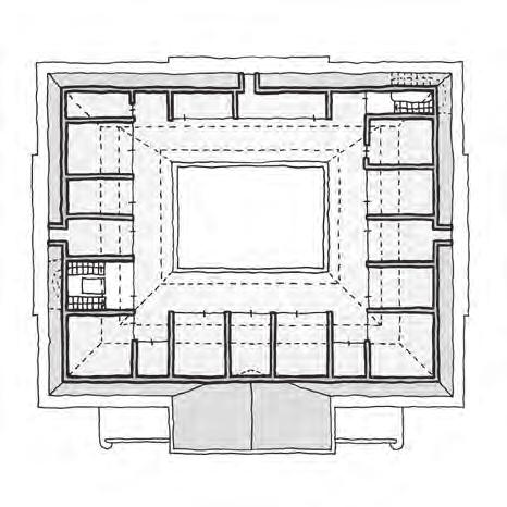 2e verdieping Plattegrond