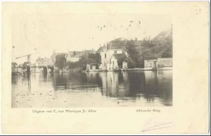 brug over de Oude Rijn te