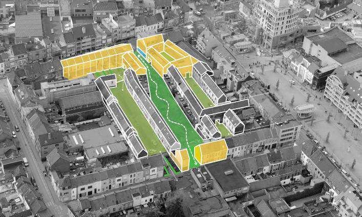 2.2. Deelprojecten stadsvernieuwingsfonds In 2008 selecteerde de Vlaamse Regering het project K in Kortrijk met tal van afgeleide deelprojecten i.k.v. het Stadsvernieuwingsfonds.