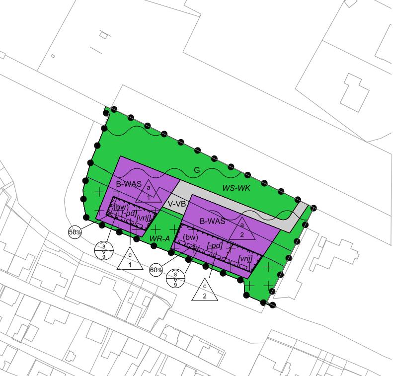 Plangebied Afbeelding 4. Invulling gewenste situatie plangebied 3.2. Onderzochte parameters Stikstofoxiden (NO x ) komen vrij door verbrandingsprocessen.