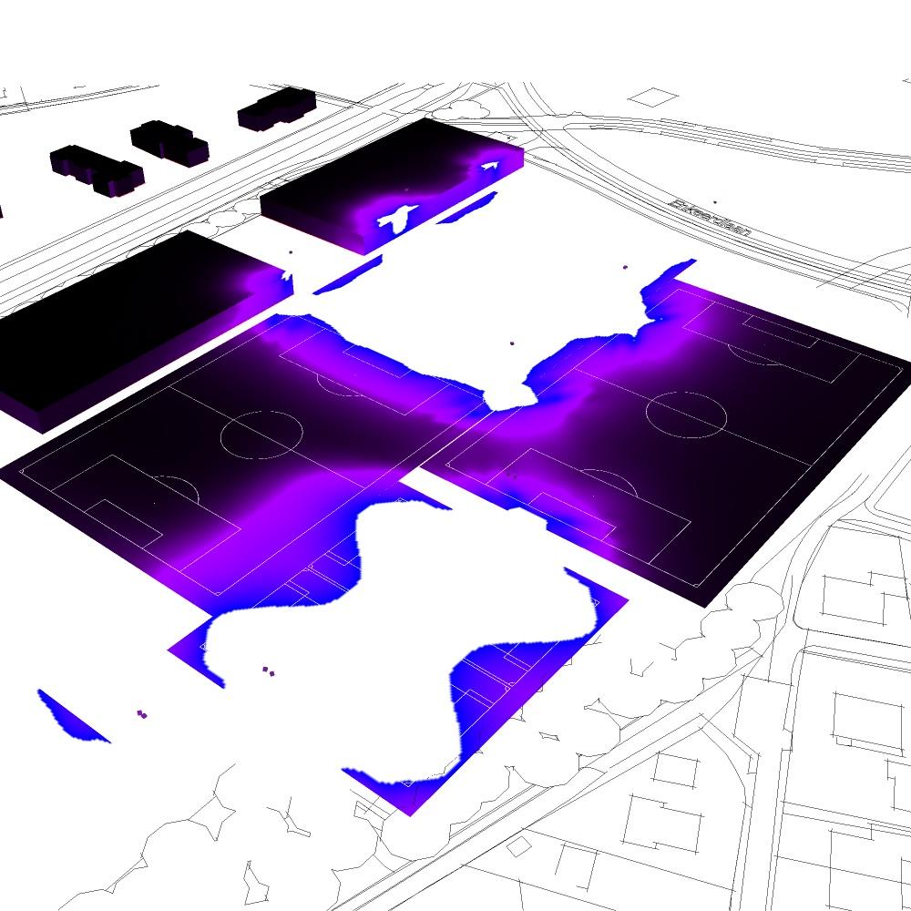 Sportpark / Rendering onjuiste kleuren 0 5 60 60