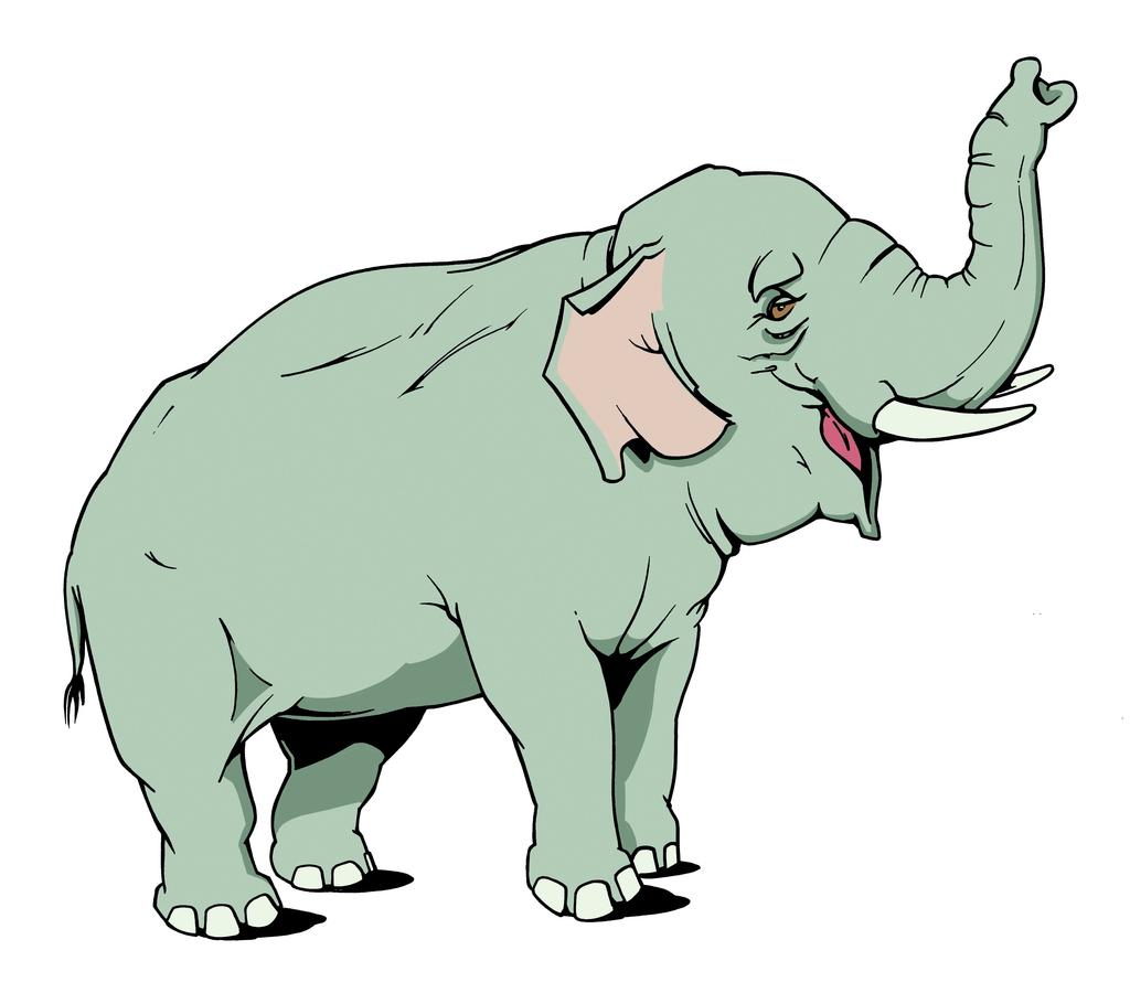 Hathi Deze sterke, rechtvaardige en dappere olifant is een van de oudste dieren van de jungle,