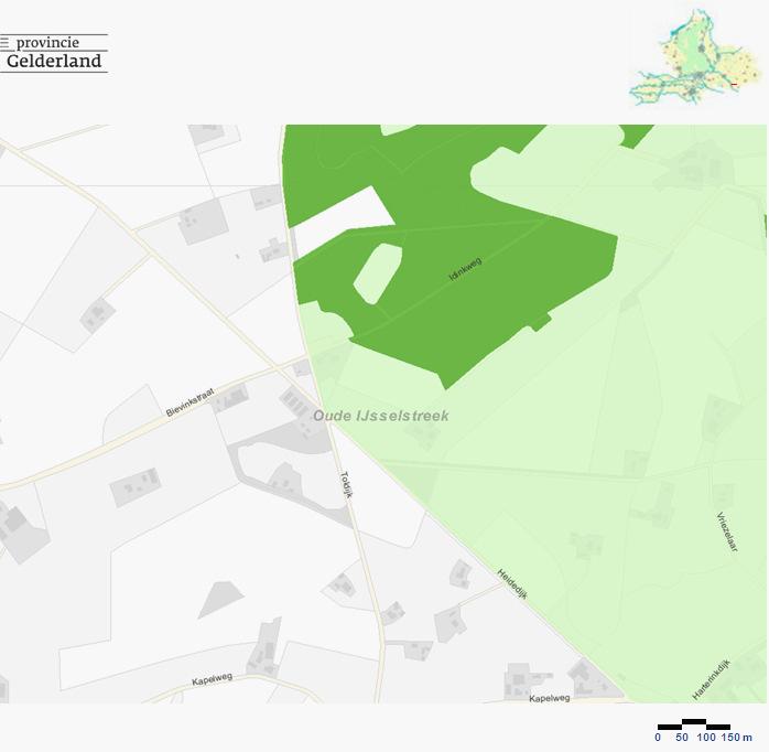 3. GEBIEDSBESCHRIJVING 3.1 Huidig gebruik onderzoekslocatie en omgeving De onderzoekslocatie (± 1,68 ha) ligt aan de Heidedijk (ong.