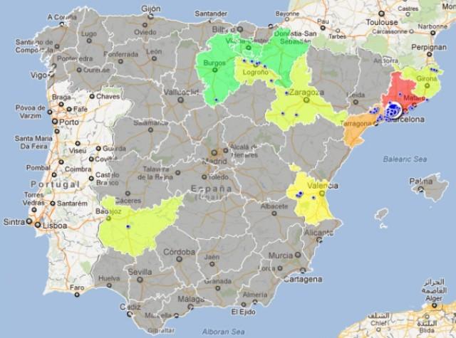 Cava: Schuimwijn afkomstig uit Spanje.