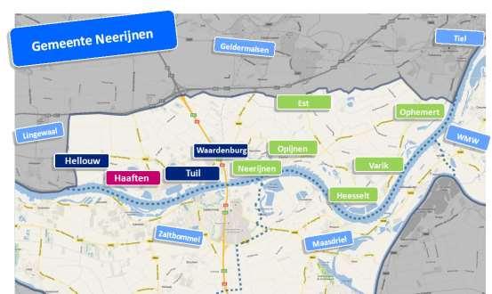 2 1. Haaften Haaften is een dorp in de gemeente Neerijnen, in de provincie Gelderland. Het is een dijkdorp aan de Waal in de stedendriehoek van Utrecht, Tiel en Gorinchem. Haaften heeft ongeveer 2.