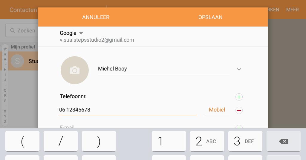 98 Samsung Galaxy tablet met Android 6 Tip Nog sneller Als u alleen de vakken en gebruikt, hoeft u het vak eigenlijk niet te openen.