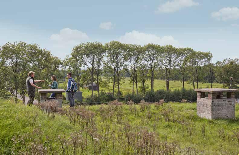 PUBLIEK TOEGANKELIJK (FOTO HANS VAN DEN BOS). UITZICHT VANAF FORT RUIGENHOEK.