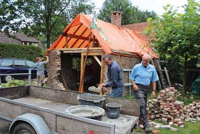 Reanimatie van Verloren Erfgoed De eerste restauratie van een bakhuis in Liempde door SPPILL en SdBB is van start gegaan.