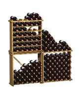 Dit flessenrek is speciaal ontworpen voor het bewaren van allerlei soorten flessen: Bordeaux, Bourgogne, Champagne.