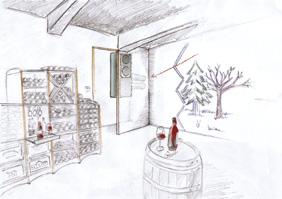 # Inrichting van de wijnkelder Inoa klimaatregelaar voor de wijnkelder, als in een natuurlijke wijnkelder!