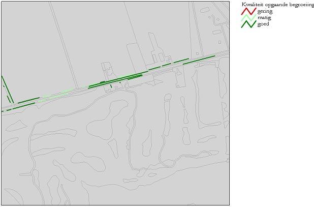 3.5 Beheerstoestand landschapselementen 3.5.1 Tilburg Zuidwest Figuur 13 vat de beheerstoestand van kleine landschapselementen in proefgebied Tilburg Zuidwest samen.