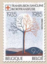 2161 / 2162 - Het Belgisch Rode Kruis Uitgiftedatum: 2/03/ folder Nr.