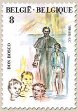 2129-50e Verjaardag van de heiligverklaring van Jan Don Bosco (1815-1888).