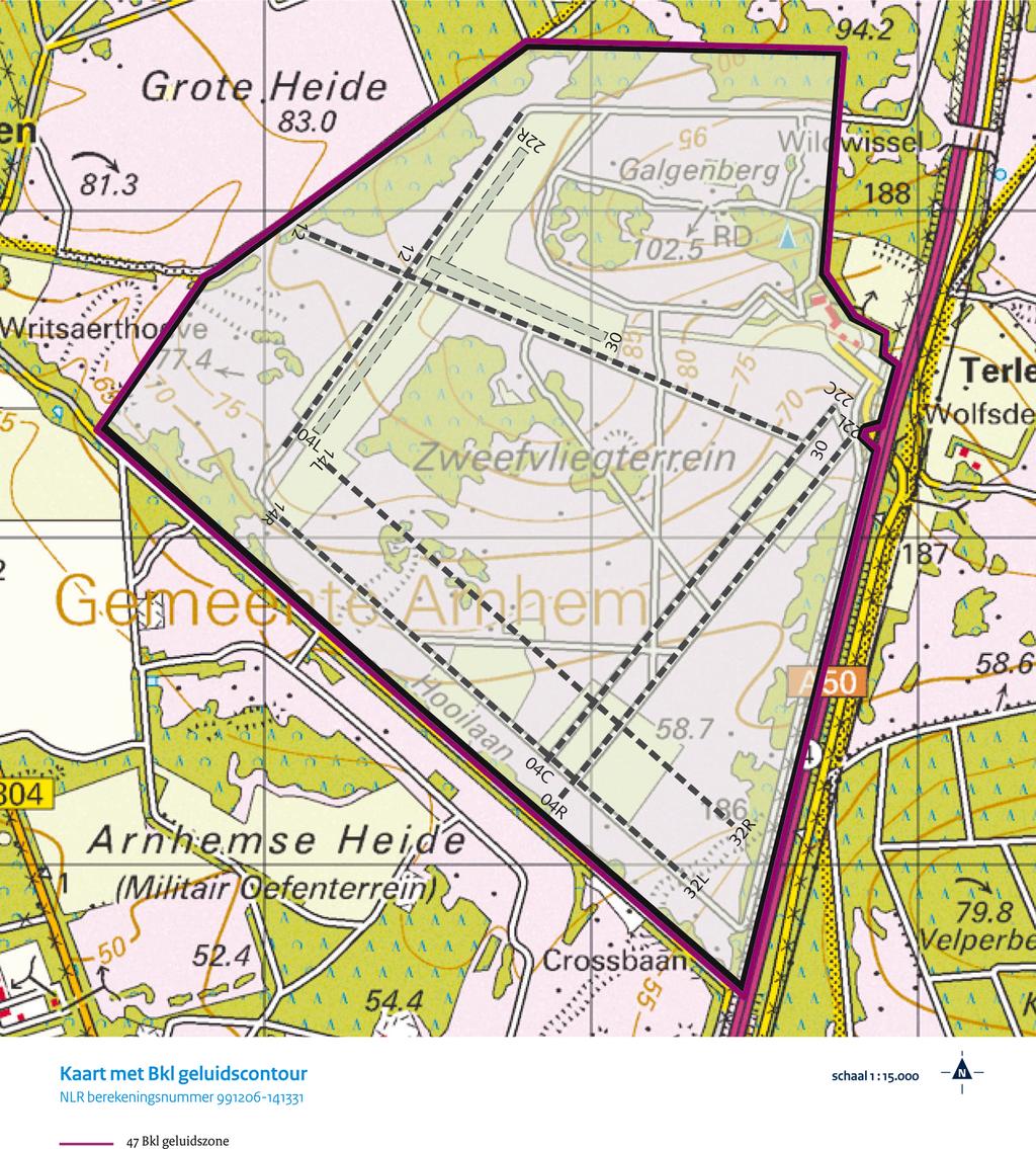 BIJLAGE 2, BEDOELD IN ARTIKEL 7 VAN DE OMZETTINGSREGELING LUCHTHAVEN TERLET: HET