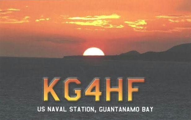 De tweede bevestiging was het QSO met U.S. Naval Base "Guantanamo Bay" KG4HF. De gewerkte afstand van mij QTH JO11SK, met 150 watt pep in de OCF, naar FK29KV U.S. Naval Base "Guantanamo Bay" is op zich niet zo groot.