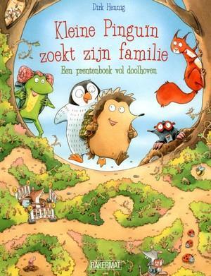 Pagina 5 Kleine pinguïn zoekt zijn familie: een prentenboek vol dolhoven Dirk Hennig Bonk! Baf! Wat was dat? Voor de deur van Erik Egel ligt opeens een reuzenei.